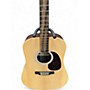 Used Martin DX2E BILLY STRINGS NATURAL Acoustic Electric Guitar NATURAL