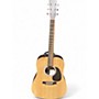 Used Martin DX2E BILLY STRINGS Natural Acoustic Electric Guitar Natural