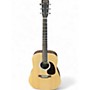 Used Martin DX2E BILLY STRINGS Natural Acoustic Guitar Natural