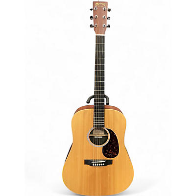 Used Martin DX2E Mahogany Natural Acoustic Electric Guitar