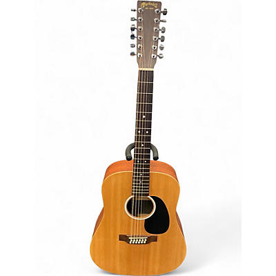 Used Martin DX2E Natural 12 String Acoustic Electric Guitar