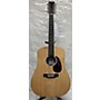 Used Martin Used Martin DX2E Natural 12 String Acoustic Guitar Natural