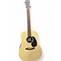 Used Martin DX2E Natural Acoustic Electric Guitar Natural