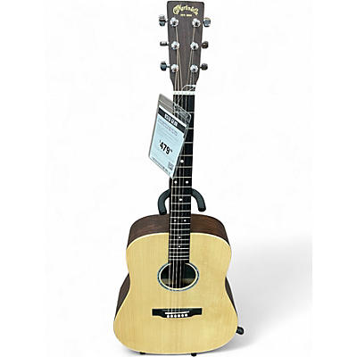 Used Martin DX2E Natural Acoustic Electric Guitar