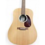 Used Martin DX2E Natural Acoustic Electric Guitar Natural