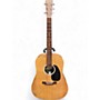 Used Martin DX2E Natural Acoustic Electric Guitar Natural