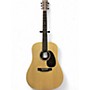 Used Martin DX2E Natural Acoustic Electric Guitar Natural