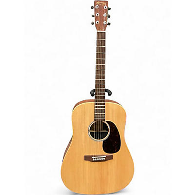 Used Martin DX2E Natural Acoustic Electric Guitar
