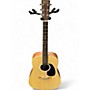 Used Martin DX2E Natural Acoustic Electric Guitar Natural