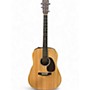 Used Martin DX2E Natural Acoustic Guitar Natural