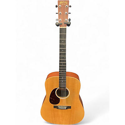 Used Martin DX2E X Series Natural Acoustic Electric Guitar