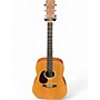 Used Martin DX2E X Series Natural Acoustic Electric Guitar Natural