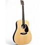 Used Martin DXL2E Natural Acoustic Electric Guitar Natural