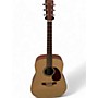 Used Martin DXM Natural Acoustic Guitar Natural