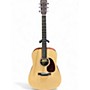 Used Martin DXM Natural Acoustic Guitar Natural