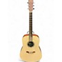 Used Martin DXME Natural Acoustic Electric Guitar Natural