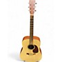 Used Martin DXME Natural Acoustic Electric Guitar Natural