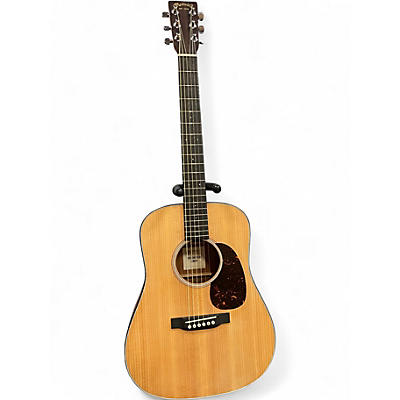 Used Martin Dreadnought Junior Natural Acoustic Electric Guitar