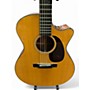 Used Martin GCP18E Natural Acoustic Electric Guitar Natural