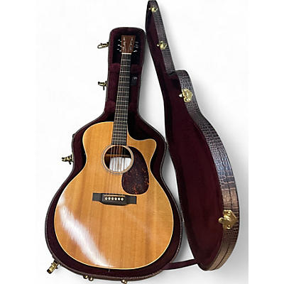 Used Martin GP14F Natural Acoustic Electric Guitar