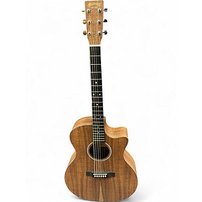 Used Martin GPC-1XE All Koa Natural Acoustic Electric Guitar