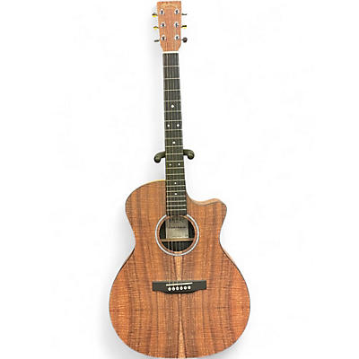Used Martin GPC-X1E All Koa Natural Acoustic Electric Guitar