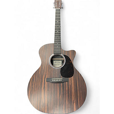 Used Martin GPC-X1E  Massacar Ebony Acoustic Electric Guitar