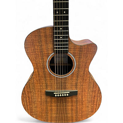 Used Martin GPC-X1E Special Koa HPL Natural Acoustic Electric Guitar