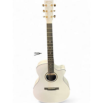 Used Martin GPC-X1E WHITE Acoustic Electric Guitar