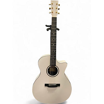 Used Martin GPC X1E White Acoustic Electric Guitar