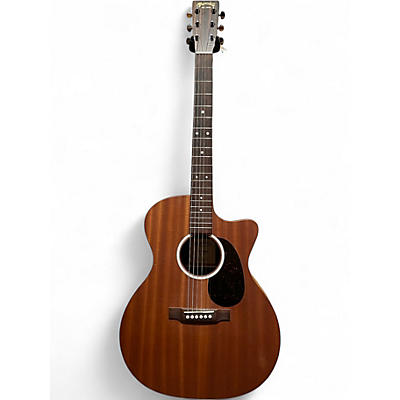 Used Martin GPC-X2E Macassar Ebony Natural Acoustic Electric Guitar