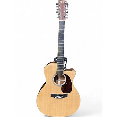 Used Martin GPC12PA4 Natural 12 String Acoustic Electric Guitar