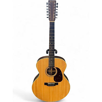 Used Martin GRAND J-16 NATURAL 12 String Acoustic Electric Guitar