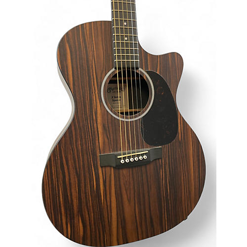 Martin Used Martin Gpcx1e Macassar Ebony Acoustic Electric Guitar macassar ebony