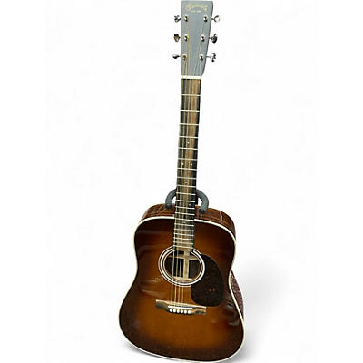 Used Martin HD28 2 Tone Sunburst Acoustic Guitar