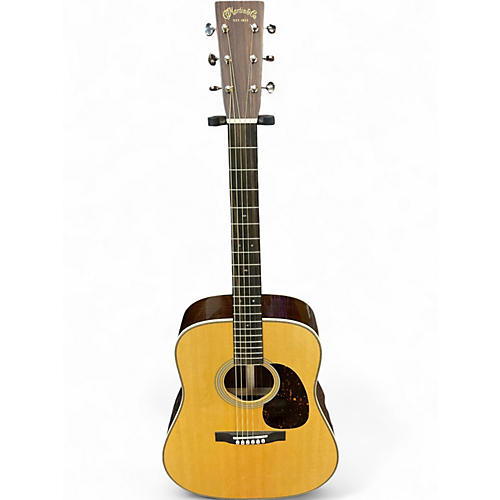 Used Martin HD28 Natural Acoustic Guitar Natural