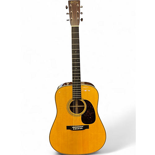 Used Martin HD28 Natural Acoustic Guitar Natural