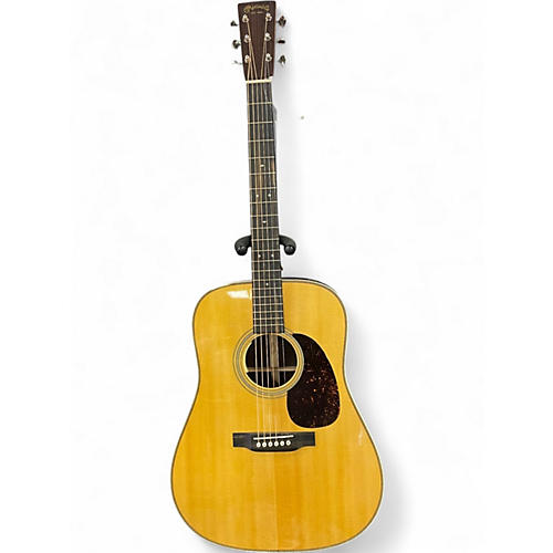 Used Martin HD28 Natural Acoustic Guitar Natural