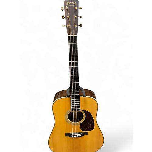 Used Martin HD28 Natural Acoustic Guitar Natural