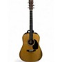 Used Martin HD28 Natural Acoustic Guitar Natural