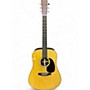 Used Martin HD28 Natural Acoustic Guitar Natural