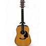 Used Martin HD28E Natural Acoustic Electric Guitar Natural