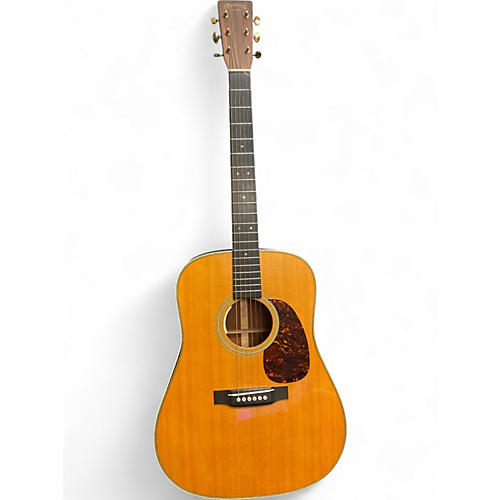 Used Martin HD28V Natural Acoustic Guitar Natural