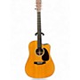 Used Martin HDC-28e Natural Acoustic Guitar Natural