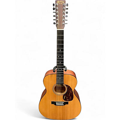 Used Martin J1216GT Natural 12 String Acoustic Guitar