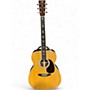 Used Martin J40 Natural Acoustic Electric Guitar Natural