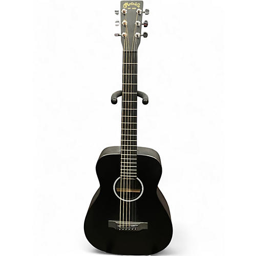 Used Martin LX BLACK Black Acoustic Guitar Black