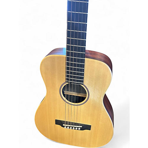 Used Martin LX1E Natural Acoustic Electric Guitar Natural