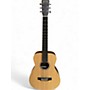 Used Martin LX1E Natural Acoustic Electric Guitar Natural