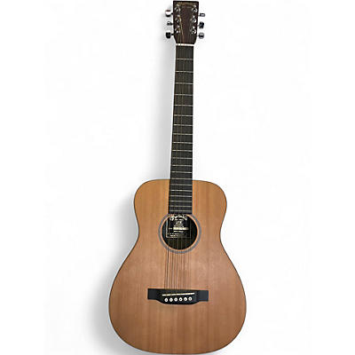 Used Martin LX1E Worn Natural Acoustic Electric Guitar